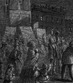 Detail of the left side