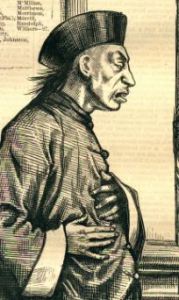 Detail. Nast creates a sinister looking victim